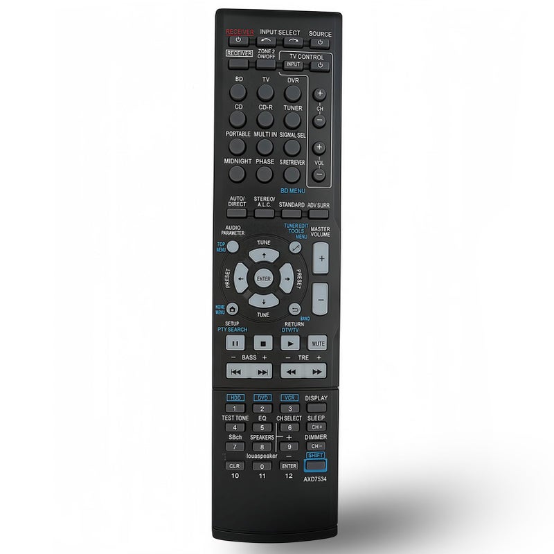 uehba AXD7534 Replacement Remote Control Compatible for Pioneer VSX-519V-k Vsx-519v-s Audio Vidio Receiver - Image 1